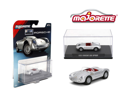 Majorette 1:64 Collector Series Wave 2 2025 – 1955 Porsche 550 Spyder - House of Cars Virginia