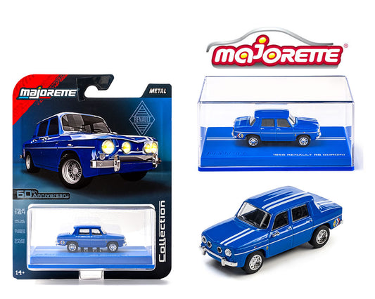 Majorette 1:64 Collector Series Wave 4 2026 – 1966 Renault R8 Gordini – Blue