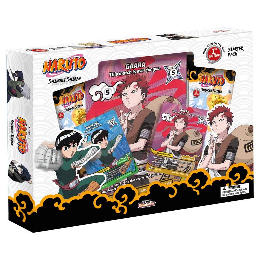 Naruto TCG Shinobi Shiren: Set 2 "Gaara" First Edition Starter Pack - House of Cars Virginia