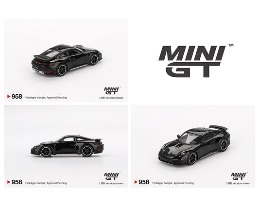 Mini GT 1:64 Porsche 911 Dakar – Black - House of Cars Virginia