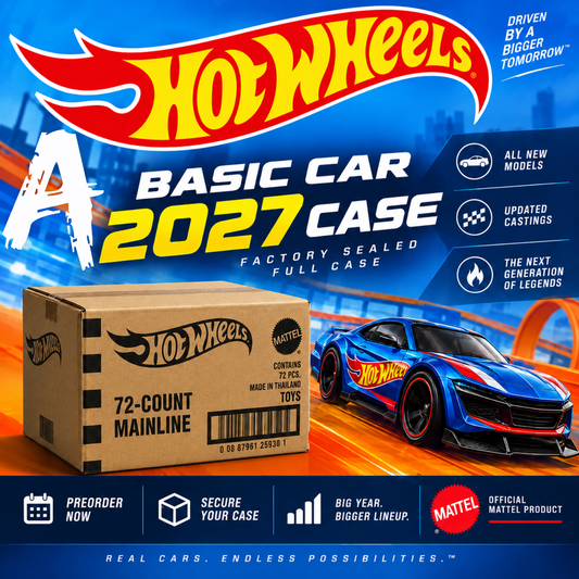 (Preorder) Hot Wheels Basic 2027 Sealed Case A