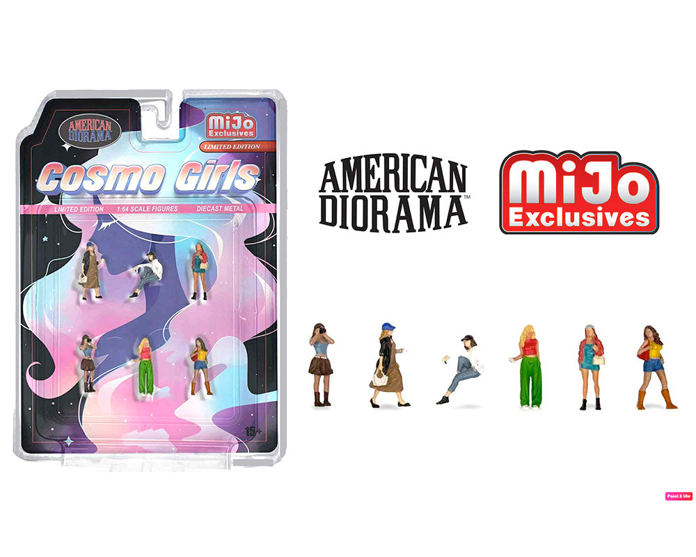 American Diorama 1:64 Figures Cosmo Girls – MiJo Exclusives - House of Cars Virginia