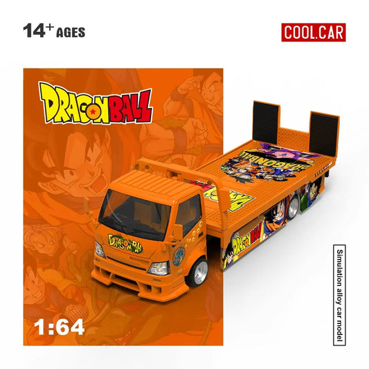 Cool Car 1:64 Hino H300 Transport Trailer - Dragon Ball Livery