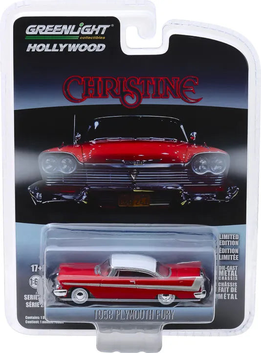 Greenlight 1:64 Christine (1983) – 1958 Plymouth Fury - House of Cars Virginia