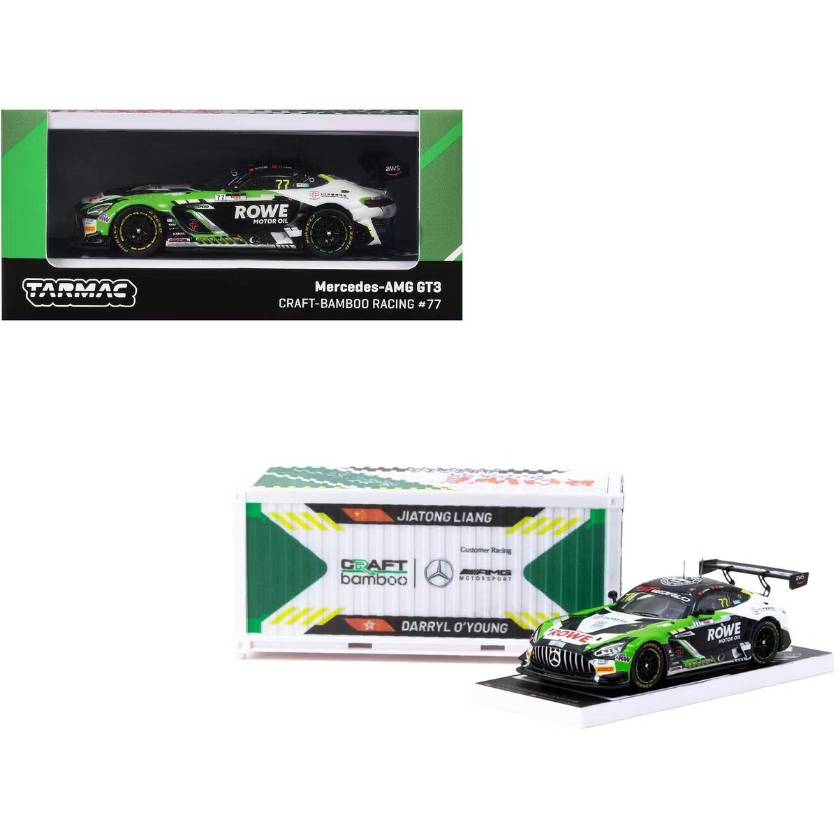 MERCEDES-AMG GT3 #77 GT WC ASIA-BEIJING 2025 1/64 TARMAC WORKS