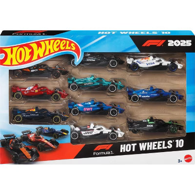 Hot Wheels Formula 1 2025 10-Pack
