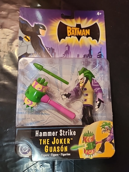 Mattel 2004 Batman Hammer Strike The Joker Guason Action Figure NIP G3433