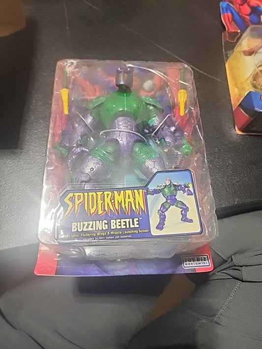Toy Biz  Spider-Man Buzzing Beetle With Lights, Wings, Missile Launch Action2005 - House of Cars Virginia