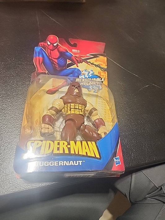 SPIDER-MAN JUGGERNAUT WITH REMOVABLE HELMET FIGURE SUPERHERO HASBRO RARE - House of Cars Virginia