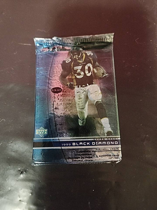 1999 UD Black Diamond NFL Packs--Factory Sealed Lot of 2 - House of Cars Virginia