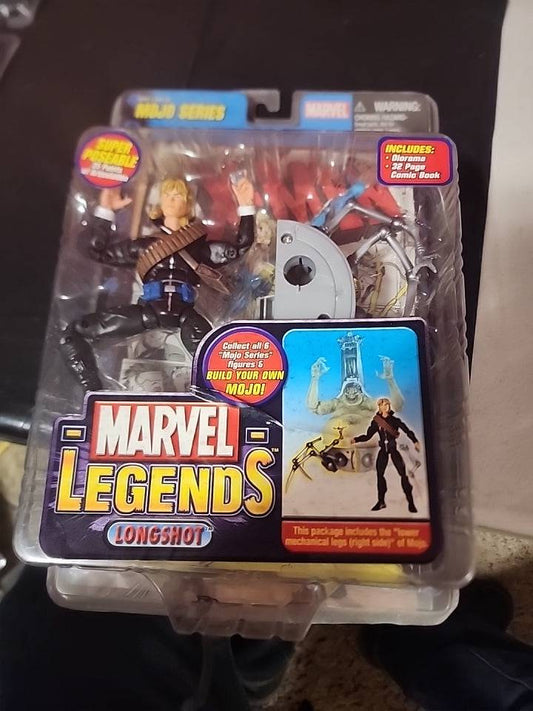 Marvel Legends Longshot Action Figure Mojo Series Toy Biz Sealed - House of Cars Virginia
