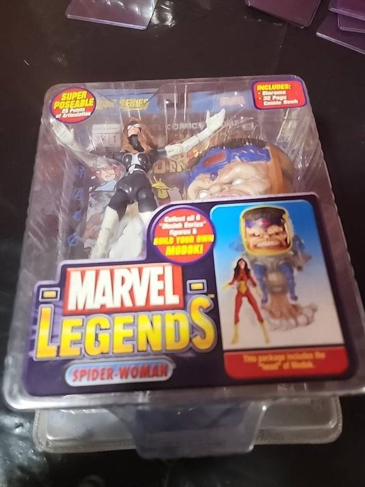 Marvel Legends SPIDER-WOMAN Black Variant Figure Modok Series NIB - House of Cars Virginia