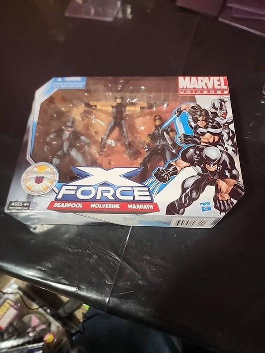2010 Marvel Universe X Force DEADPOOL Wolverine Warpath Box Set SEALED - House of Cars Virginia