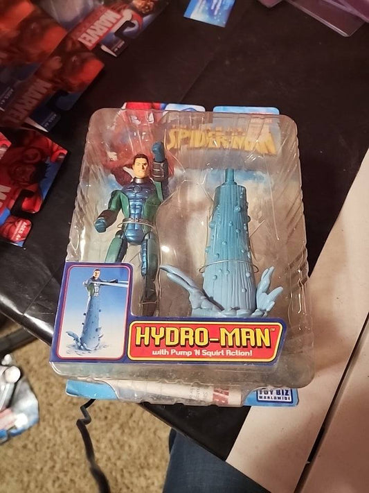 ToyBiz SPIDER-MAN Classics Pump & Squirt HYDRO MAN misb Frightful Four - House of Cars Virginia