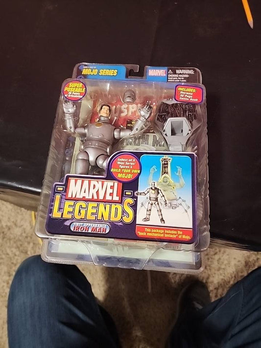 New! Marvel Legends Mojo Series First Appearance IRON MAN with Comic Book. - House of Cars Virginia