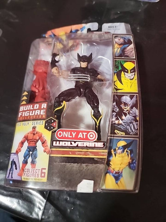 MARVEL LEGENDS - TARGET EXCLUSIVE RED HULK SERIES - WOLVERINE BLACK COSTUME - House of Cars Virginia