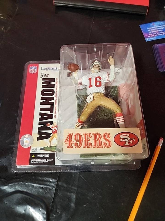 McFarlane Toys 2006 NFL Legends Series 2 San Francisco 49ers Joe Montana Figure - House of Cars Virginia