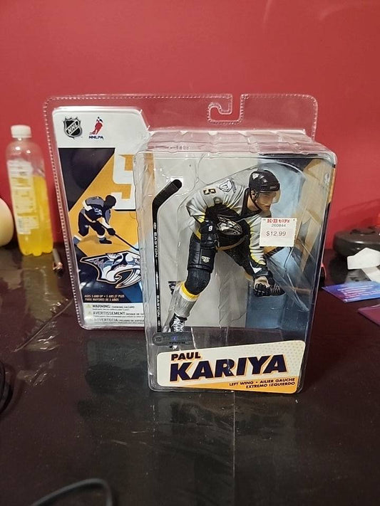 McFarlane Hockey NHL Series 12 PAUL KARIYA -- NASHVILLE PREDATORS Figure MIP - House of Cars Virginia