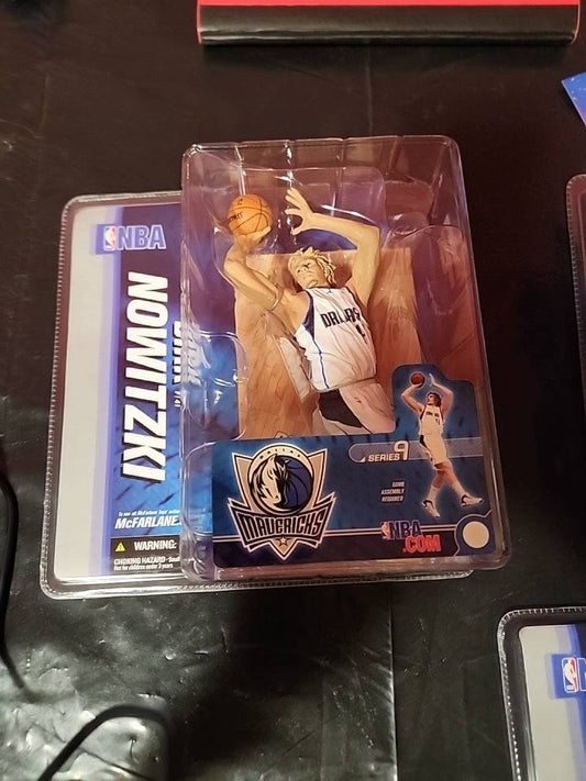 McFarlane Toys Dirk Nowitzki Dallas Mavericks Series 9 NIB Excellent  Condition - House of Cars Virginia