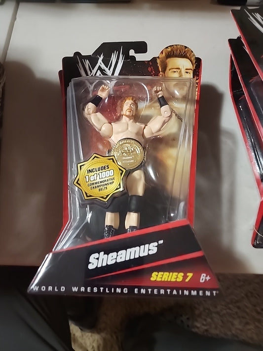 WWE Series 7 Sheamus Commemorative Belt  Mattel R7282 2010 NRFB - House of Cars Virginia