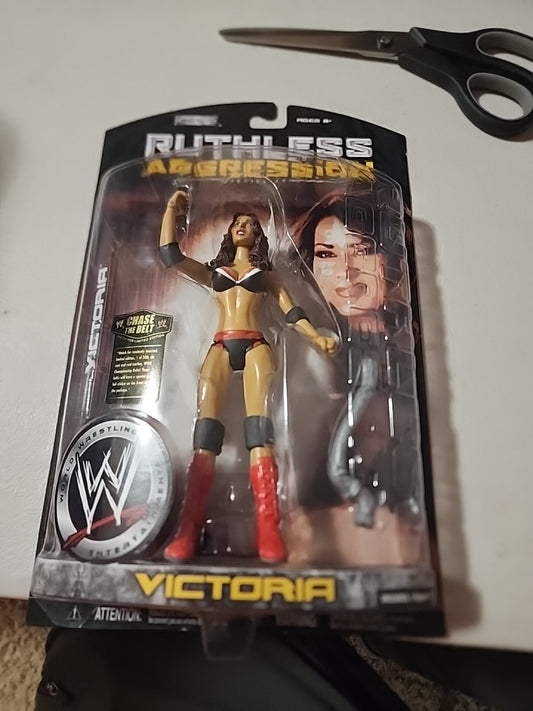 WWE Victoria Ruthless Aggression Series 28 Wrestling Figure New WWE Diva - House of Cars Virginia