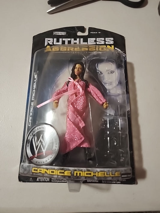 Candice Michelle WWE Ruthless Aggression Series 26 Action Figure Jakks Pacific - House of Cars Virginia