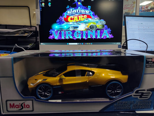 Maisto 1:18 scale Bugatti Divo - House of Cars Virginia
