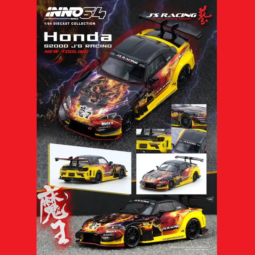 INNO64 1:64 Honda S2000 J’s Racing (AP1) “Maou”