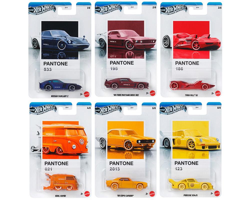 (Preorder) Hot Wheels 1:64 Pantone A Assortment 2025 - House of Cars Virginia