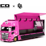 GCD 1:64 LBWK HINO700 LB Truck -Pink – Special Edition