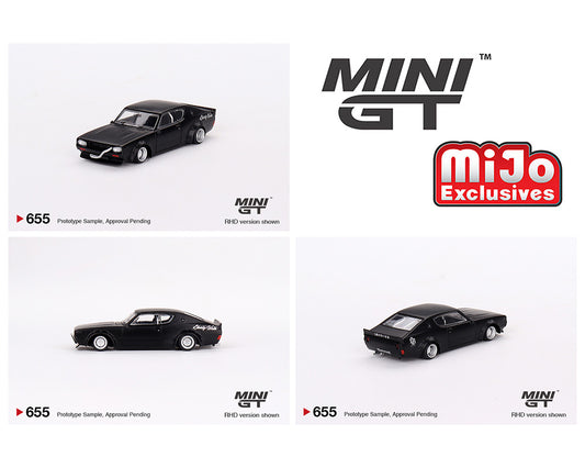 Mini GT 1:64 Nissan Skyline Kenmeri Liberty Walk – Matt Black