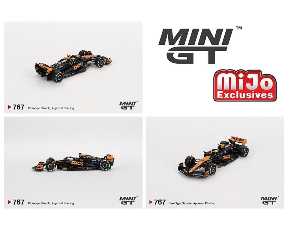 Mini GT 1:64 McLaren MCL60 #4 Lando Norris 2023 F1 Japan GP 2nd Place – MiJo Exclusives - House of Cars Virginia