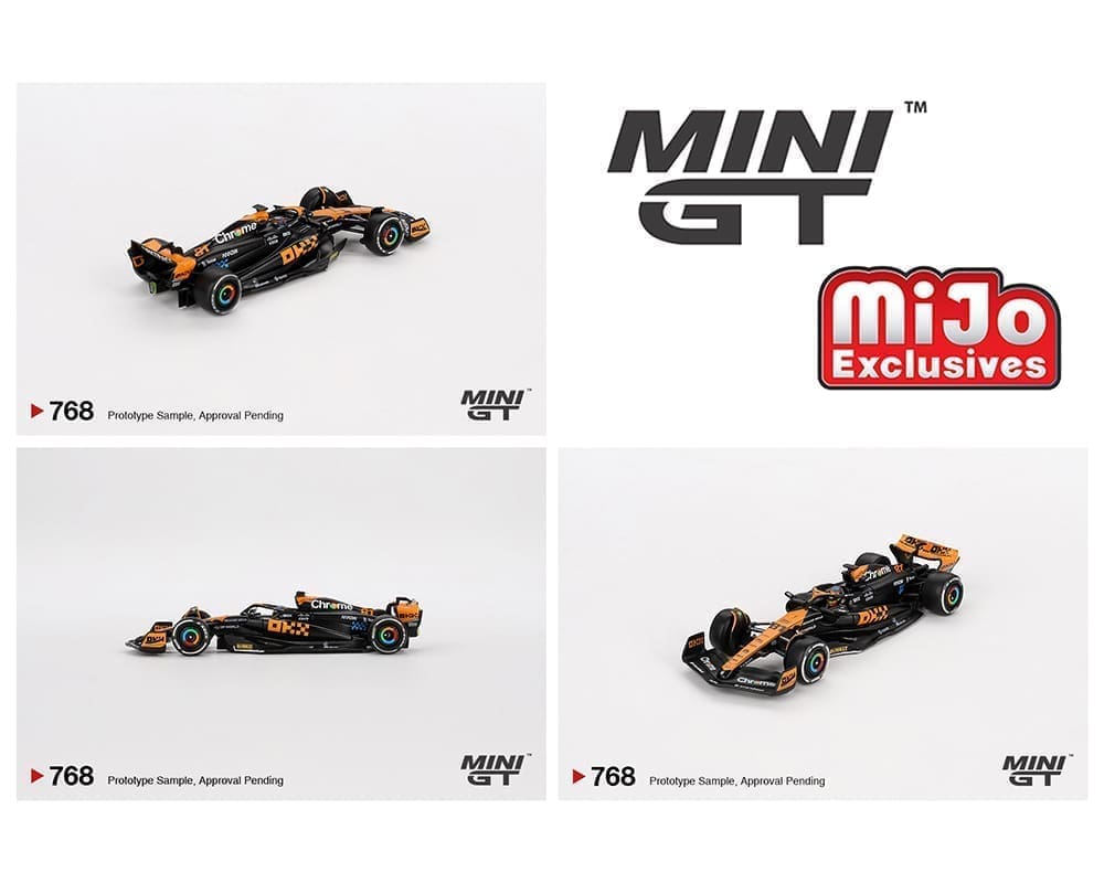Mini GT 1:64 McLaren MCL60 #81 Oscar Piastri 2023 F1 Japan GP 3rd Place – MiJo Exclusives - House of Cars Virginia