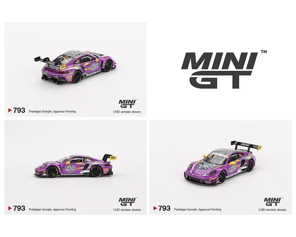 Mini GT 1:64 Porsche 911 GT3 R #27 HubAuto Racing 2023 FIA GT World Cup 70th Macau Grand Prix – Mijo Exclusives - House of Cars Virginia