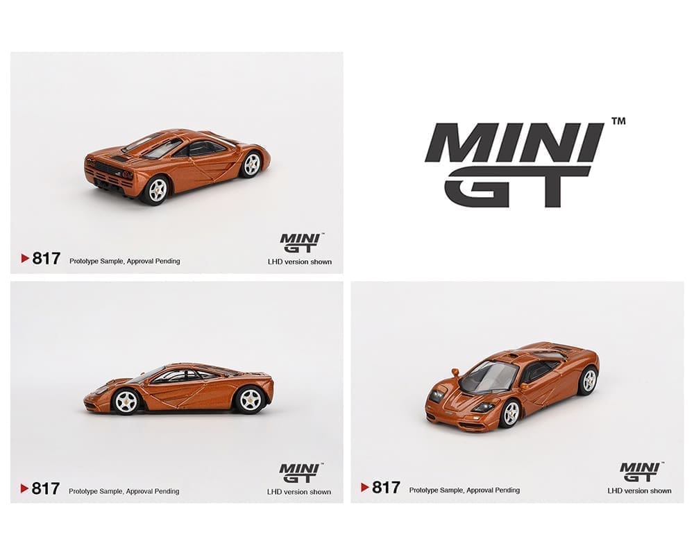 Mini GT 1:64 McLaren F1 – Yquem Orange - House of Cars Virginia