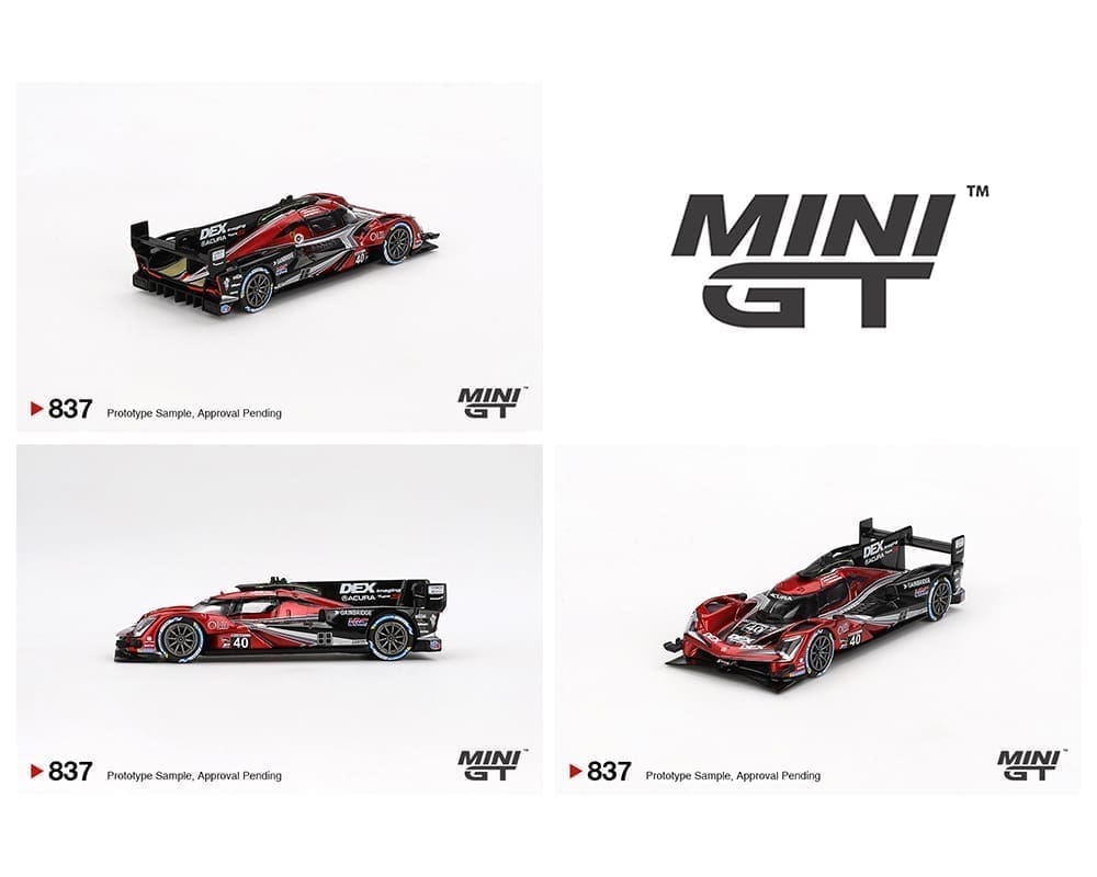 Mini GT 1:64 Acura ARX-06 GTP #40  Wayne Taylor Racing with Andretti 2024 IMSA Sebring 12Hrs  Winner – Limited Edition
