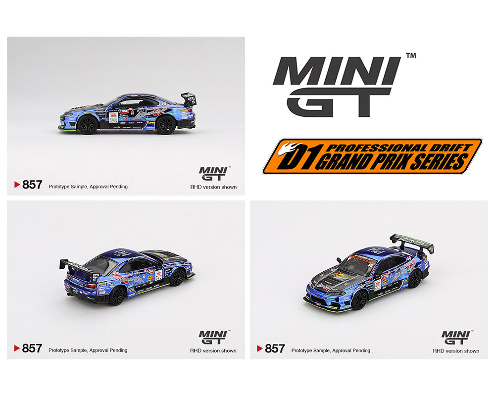 Mini GT 1:64 Japan Exclusive Nissan Silvia (S15) D-MAX Racing #46 2023 D1 Grand Prix – Limited Edition - House of Cars Virginia