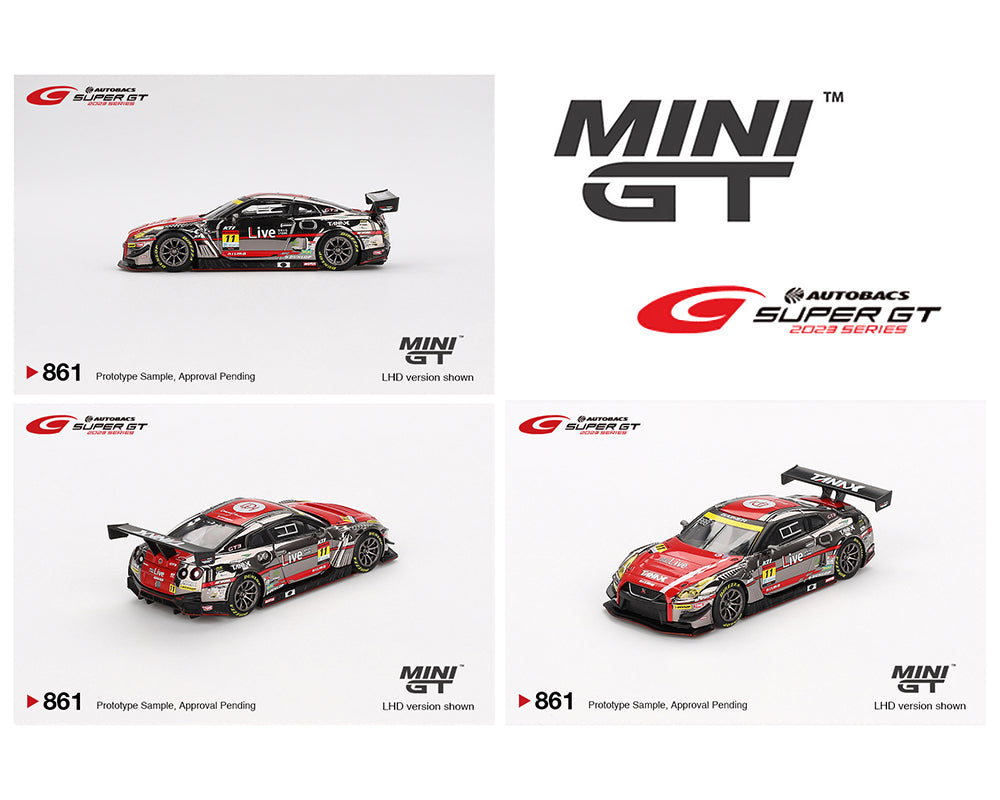 Mini GT 1:64 Japan Exclusive Nissan GT-R NISMO GT3 #11 “GAINER TANAX GT-R” GAINER 2023 SUPER GT SERIES - House of Cars Virginia