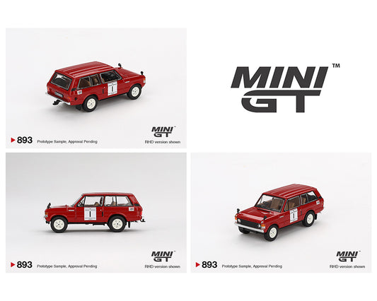 Mini GT 1:64 Range Rover 1971 International Hillrally Winner - House of Cars Virginia