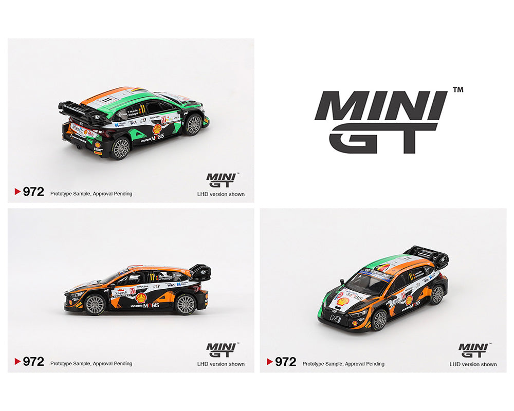 Mini GT 1:64 Hyundai i20 N Rally1 #11 2023 Rally Croatia Power Stage Winner