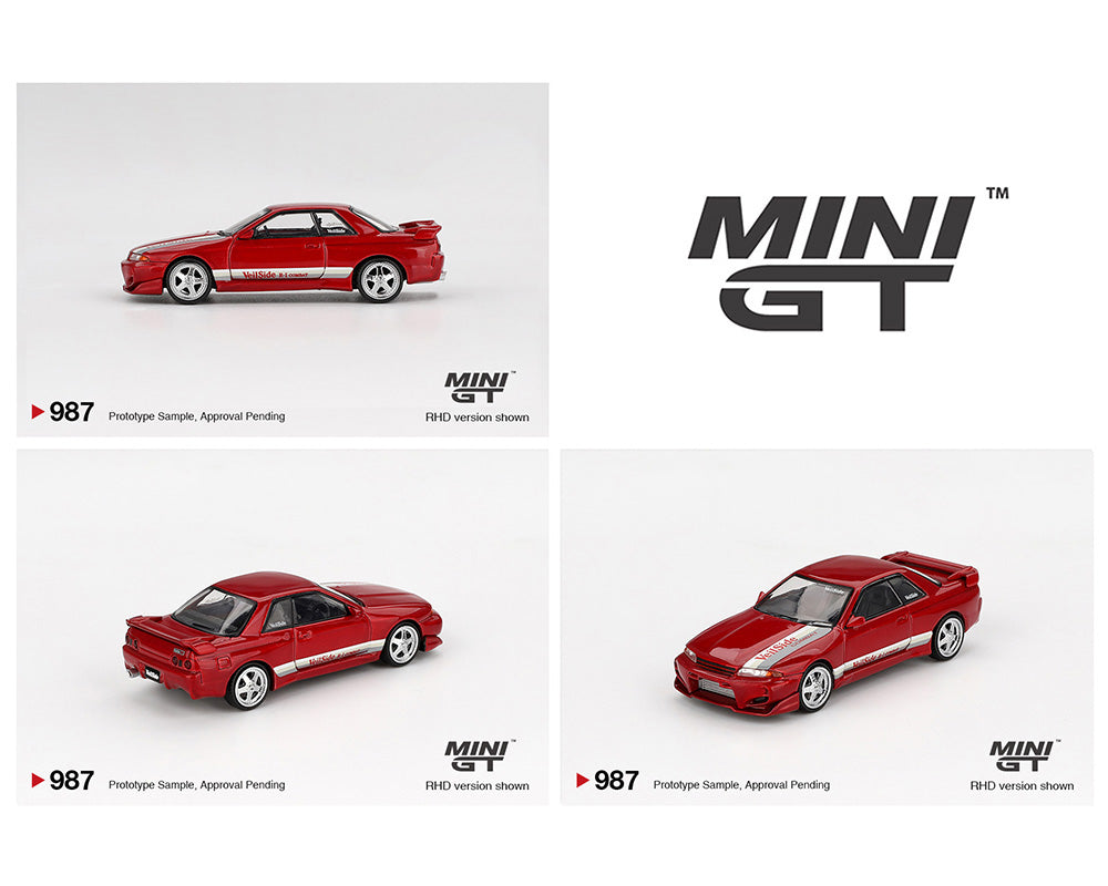 Mini GT 1:64 Nissan Skyline GT-R (R32) VeilSide Combat C-I – Gem Red - House of Cars Virginia