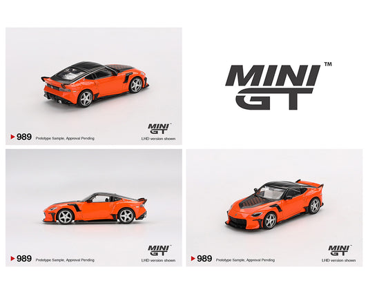 Mini GT 1:64 Nissan Z VeilSide FFZ400 – Orange - House of Cars Virginia
