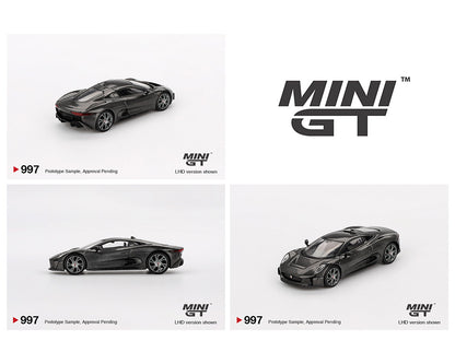Mini GT 1:64 Jaguar C-X75 Test Car – Black - House of Cars Virginia