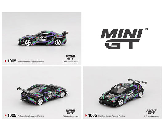 Mini GT 1:64 Toyota GR86 HKS TYPE R 2022 Tokyo Auto Salon – Black - House of Cars Virginia
