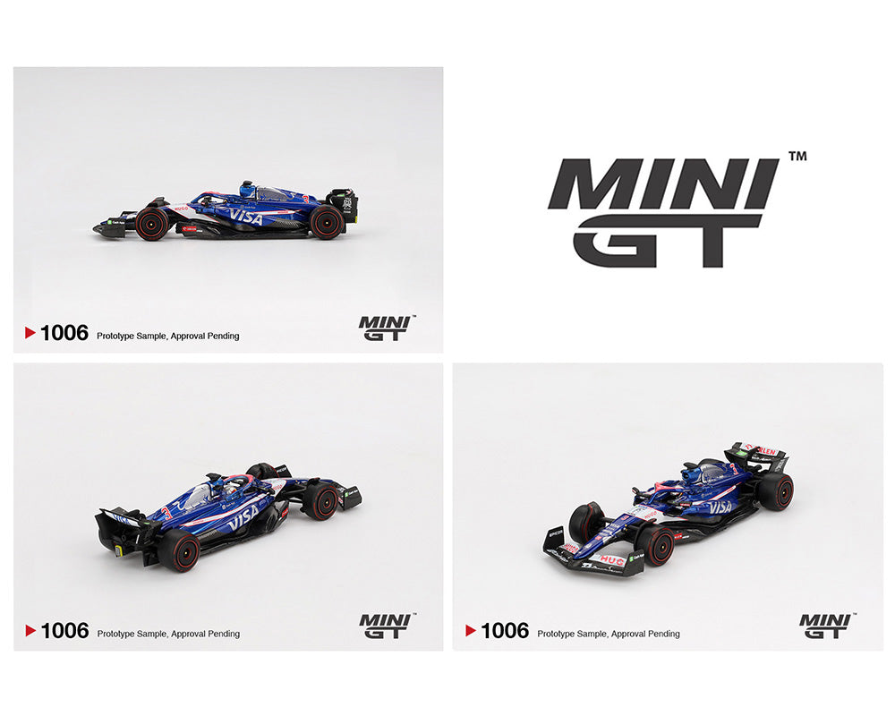 Mini GT 1:64 RB VCARB 01 #3 Daniel Ricciardo 2024 F1 2024 Bahrain GP - House of Cars Virginia