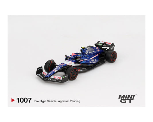 Mini GT 1:64 RB VCARB 01 #22 Yuki Tsunoda 2024 F1 2024 Bahrain GP