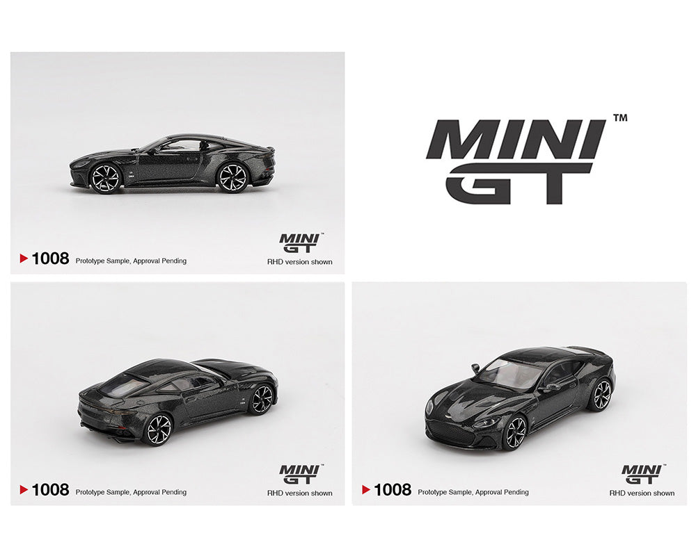 Mini GT 1:64 Aston Martin DBS 007 Edition – Black - House of Cars Virginia