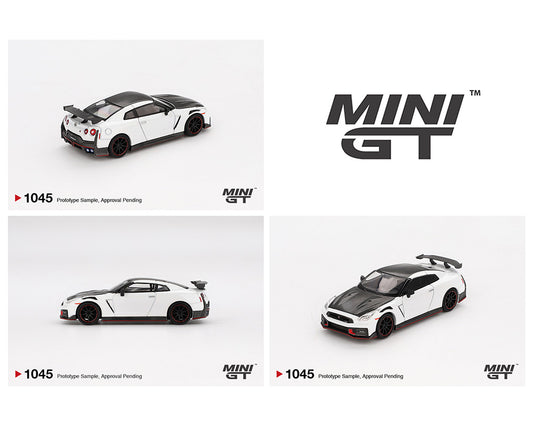 Mini GT 1:64 Nissan GT-R Nismo 2024 – Brilliant White Pearl - House of Cars Virginia