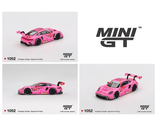 Mini GT 1:64 Porsche 911 GT3 R #77 AO Racing 2024 IMSA ROAD AMERICA – Mijo Exclusives - House of Cars Virginia