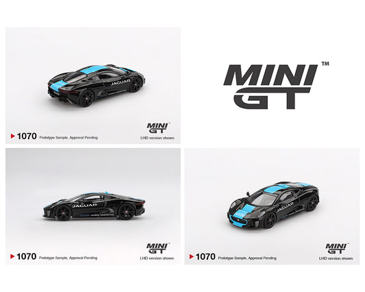 Mini GT 1:64 Jaguar C-X75 – Black – Mijo Exclusives - House of Cars Virginia
